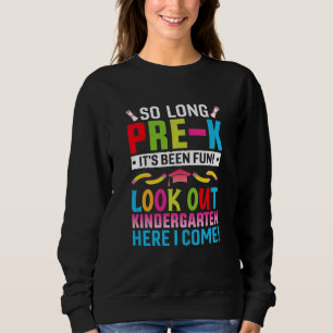 Kinder so lange vor K war es Spaß Kindergarten im Sweatshirt