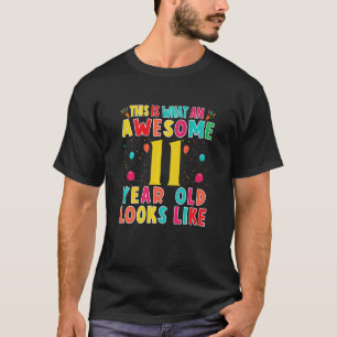 Kinder, so sieht ein Phantastisches 11-jähriges Ki T-Shirt
