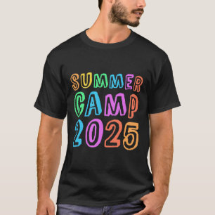 Kinder Sommercamp 2025 Camping Direktor Crew Gastg T-Shirt