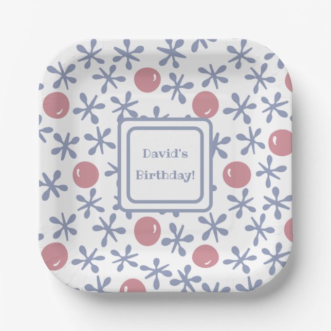 Kinder Spaß Jack Spiel Geburtstag Pappteller (Vorderseite)