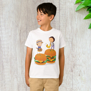 Kinder spielen Musik auf Riesenschändlerinnen T-Shirt