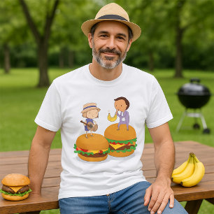 Kinder spielen Musik auf Riesenschändlerinnen T-Shirt