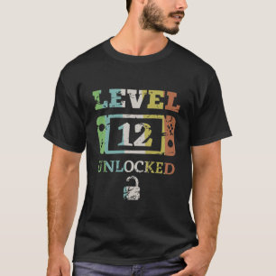 Kinder Spielstufe 12 für Gamer Boys und G T-Shirt