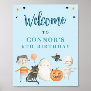 Kinder Spooktacular Halloween Geburtstagsparty Wil Poster