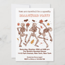 Kinder Spooky Halloween-Party Einladung