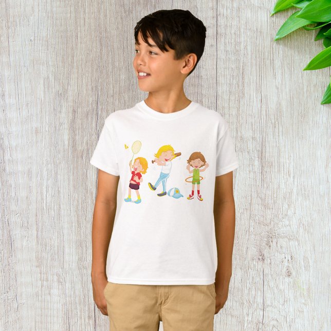 Kinder Sport T-Shirt (Von Creator hochgeladen)