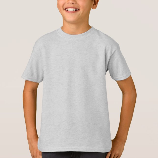 Kinder Sport-Tek High Performance Enganliegendes T T-Shirt (Vorderseite)