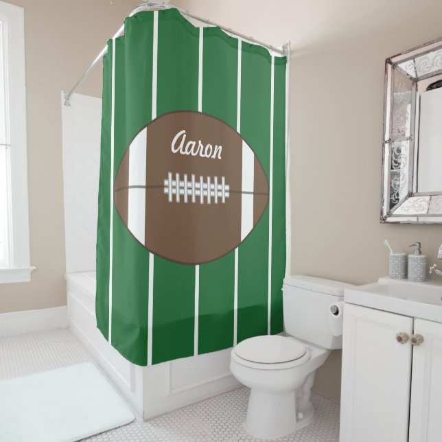 Kinder Sportboys Fußball Bad Dusche Vorhang (Beispiel)
