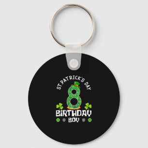 Kinder St. Patrick's Day Birthday 8. 2015 T - Shir Schlüsselanhänger