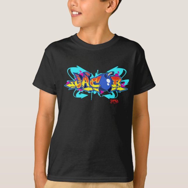 Kinder Streetwear: Jakob-Graffiti T-Shirt (Vorderseite)