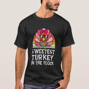 Kinder süßeste Türkei in der Flock Kleinkind Girl  T-Shirt