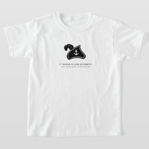 Kinder-T-Shirt — 1. Rhode Island-Regiment T-Shirt
