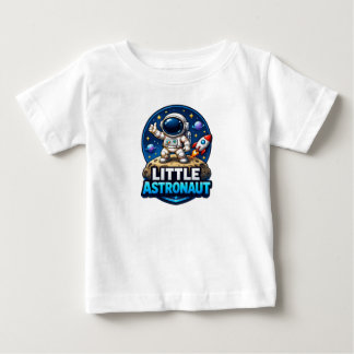Kinder-T-Shirt Kleiner Astronaut Baby T-shirt