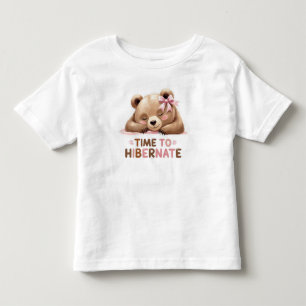  Kinder T-Shirt Schlafender Bär Cute Für Kinder 
