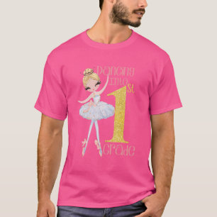 Kinder tanzen in die erste Klasse Ballett zurück z T-Shirt
