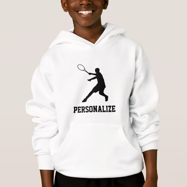 Kinder Tenniskleidung | Spezielle Kinderhorte Hoodie (Vorderseite)