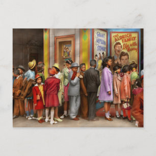 Kinder - The Sunday Matinee 1941 Postkarte