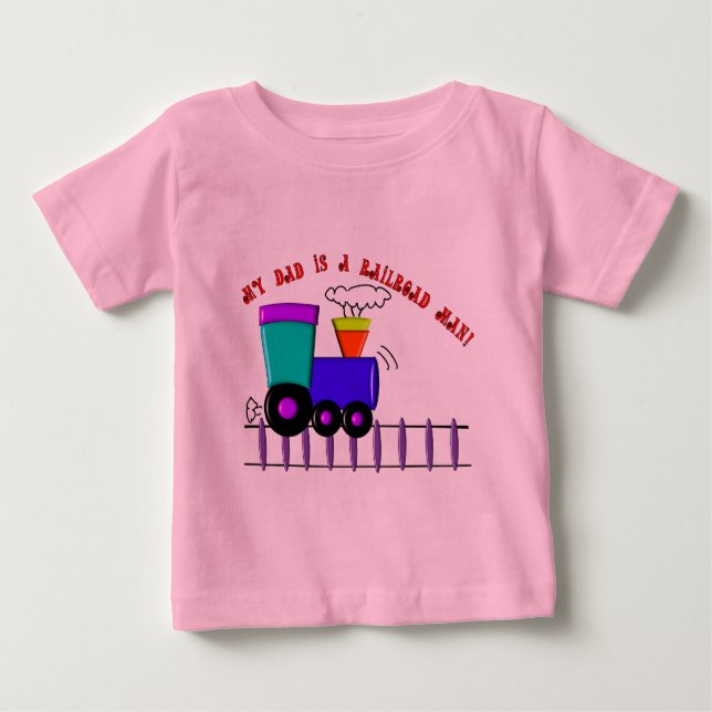 Kinder trainieren Shirts "Mein Vater ist ein Eisen (Vorderseite)