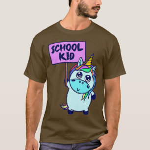 Kinder Trendy Statement School Schüler lernen T-Shirt