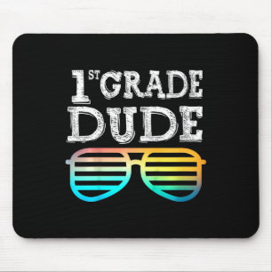Kinder Typ der ersten Klasse zurück zur Schule Mousepad