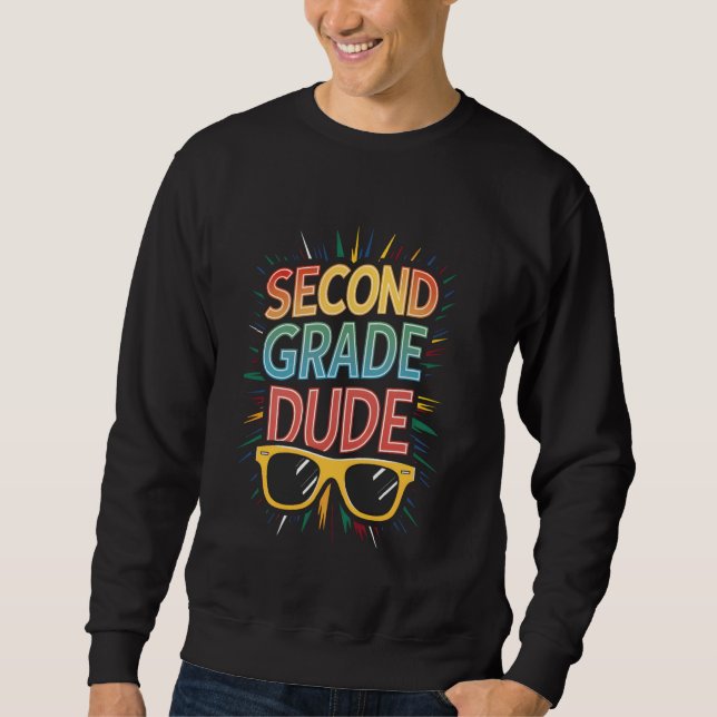 Kinder Typ zweiter Klasse Sweatshirt (Vorderseite)