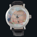 Kinder und Baby Picture Custom Armbanduhr<br><div class="desc">Personalisieren Sie dies, indem Sie Ihr eigenes Foto hochladen. Ideal für Kleinkinder, Kinder und Babyfotos, um diesen Moment in der Zeit zu erfassen. Klicken Sie auf Anpassen, um Anpassungen vorzunehmen. Template-Bild Portrait von einem Baby Boy von Petr Kratochvil. http://www.publicdomainpictures.net/view-image.php?image=17320&picture=portrait-of-a-baby-boy</div>