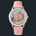 Kinder und Babybilder Armbanduhr<br><div class="desc">Personalisieren Sie dies,  indem Sie Ihr eigenes Foto hochladen. Ideal für Kleinkinder,  Kinder und Babyfotos,  um diesen Moment in der Zeit zu erfassen. Klicken Sie auf Anpassen,  um Anpassungen vorzunehmen. Template-Bild Portrait von einem Baby Boy von Petr Kratochvil. http://www.publicdomainpictures.net/view-image.php?image=17320&picture=portrait-of-a-baby-boy</div>