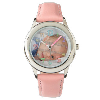 Kinder und Babybilder Armbanduhr
