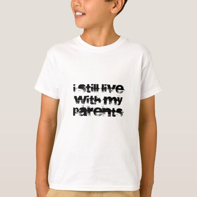 Kinder Unisex T - Shirt leben immer noch mit dem T (Vorderseite)