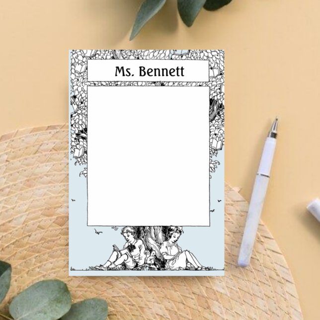 Kinder unter einem Baum Post-it Klebezettel (Von Creator hochgeladen)