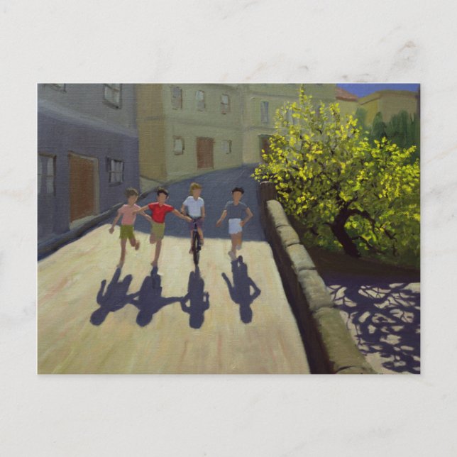 Kinder unter Lesbos 1999 Postkarte (Vorderseite)