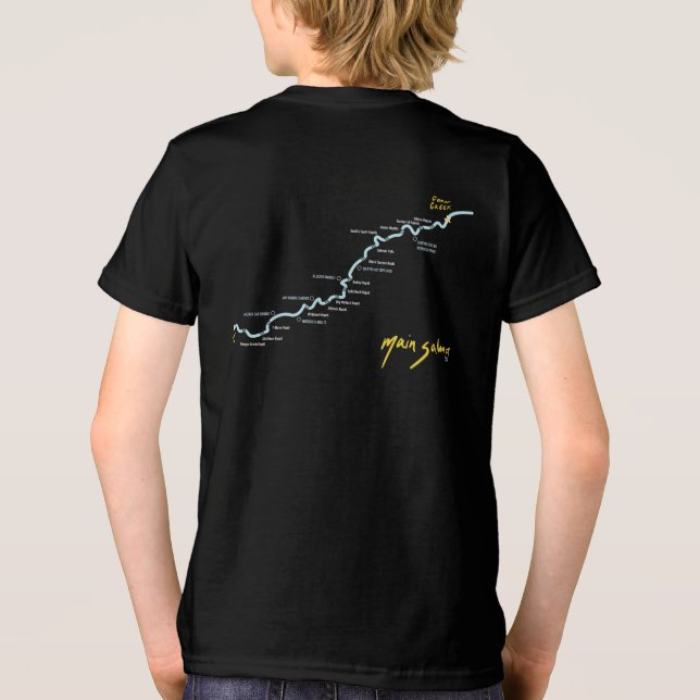 Kinder Version 2 Tri-Blend Shirt (Rückseite)
