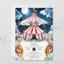 Kinder Verzauberter Zirkus Geburtstag