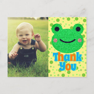 Kinder Vielen Dank Frog Kindergarten Postkarte