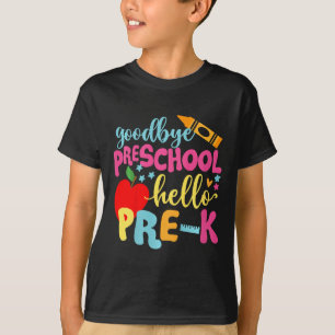 Kinder von der Vorschule zurück zur Schule T-Shirt