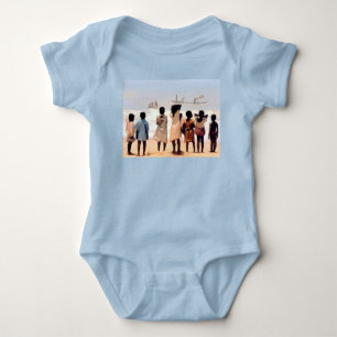 Kinder von Ghana - Künstlerin - Shelia Turner Baby Strampler