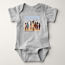 Kinder von Ghana - Künstlerin - Shelia Turner Baby Strampler