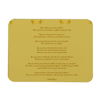 Kinder von Kahlil Gibran Magnet