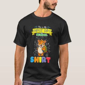 Kinder vor dem Kindergartenbesuch Das ist meine Fi T-Shirt