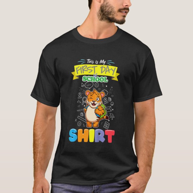 Kinder vor dem Kindergartenbesuch Das ist meine Fi T-Shirt (Vorderseite)