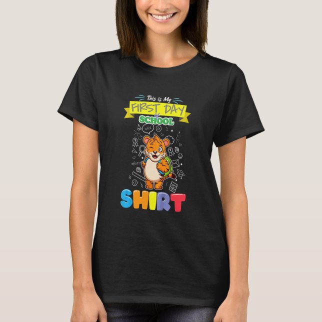Kinder vor dem Kindergartenbesuch Das ist meine Fi T-Shirt (Vorderseite)