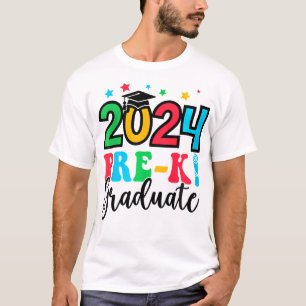 Kinder vor dem Schulabschluss 2024 Abschluss-Vorsc T-Shirt