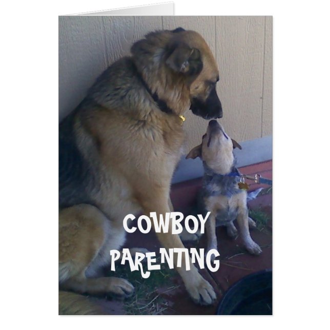 Kinder wachsen mit Ihrer Hilfe - CowboyParenting (Vorne)