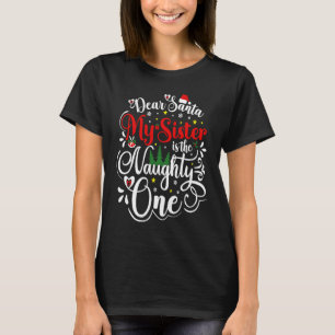 Kinder Weihnachten Liebe Weihnachtsmann Mein Schwe T-Shirt
