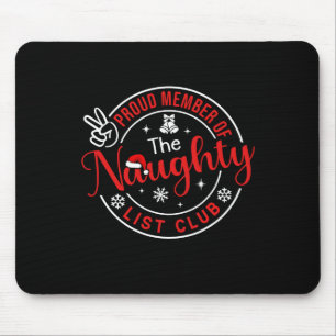 Kinder Weihnachten stolz Mitglied der schmutzigen  Mousepad