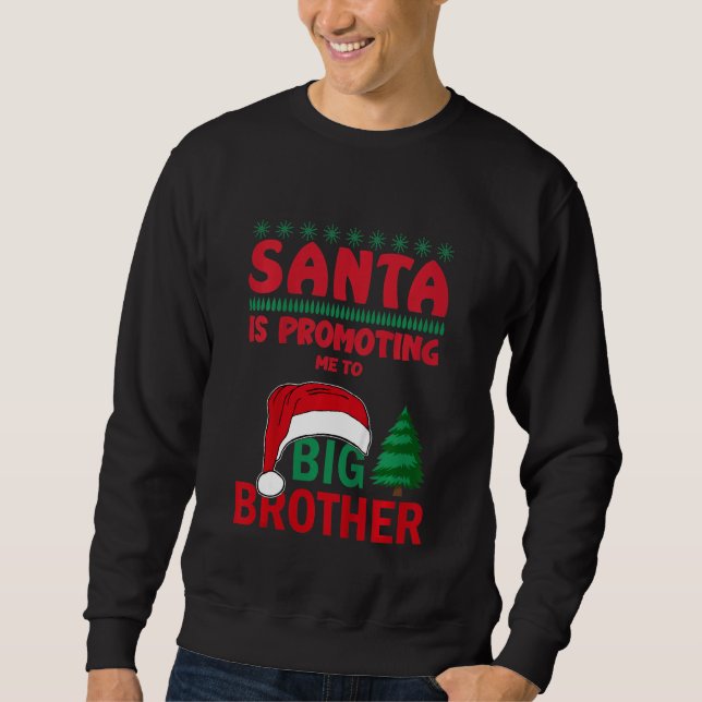Kinder Weihnachten Weihnachten Große, die mich daz Sweatshirt (Vorderseite)
