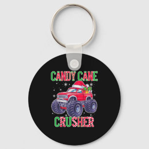 Kinder Weihnachts Candy Cane Crusher Xmas Monster  Schlüsselanhänger
