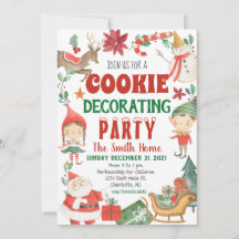 Kinder Weihnachtskochtöpfe dekorieren Party Einlad