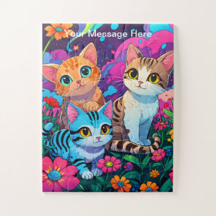 Kinder Welpen und Kitten Garden Adventure