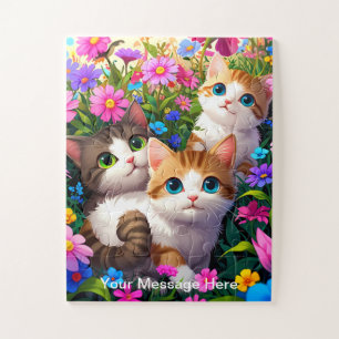 Kinder Welpen und Kitten Garden Adventure